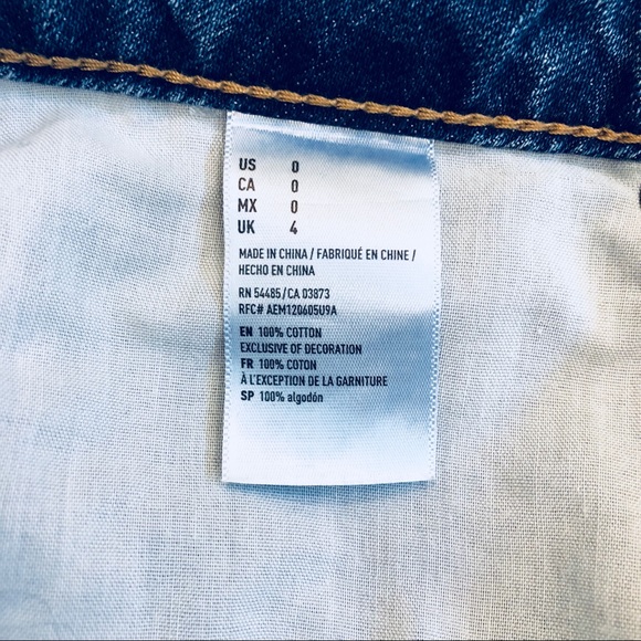 🌿AMERICAN EAGLE DENIM MINI SKIRT🌿 - Picture 5 of 5